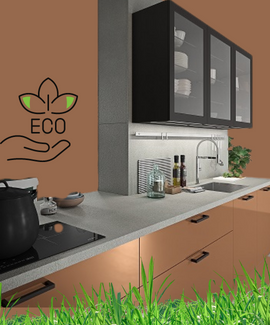 I materiali ecologici delle cucine di tendenza